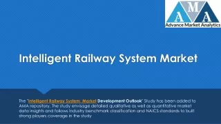 intelligent railway system market
