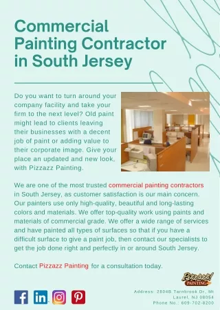 Commercial Painting Contractor in South Jersey