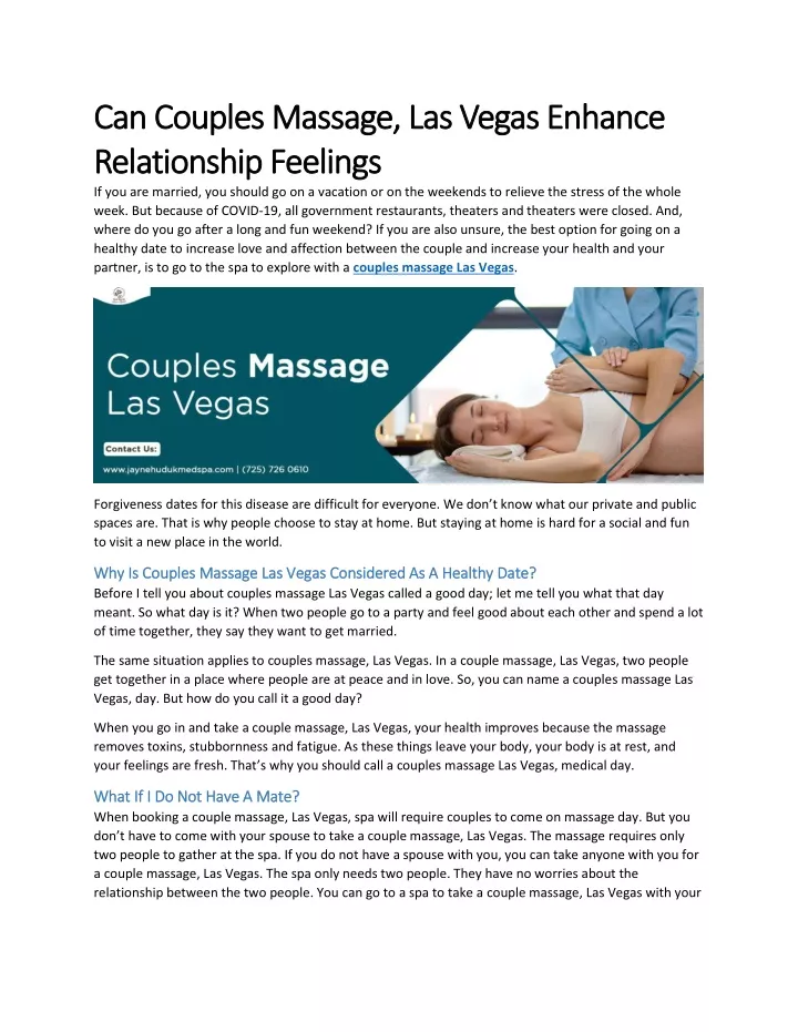 can can couples massage las vegas couples massage