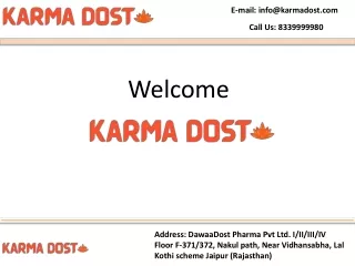 e mail info@karmadost com
