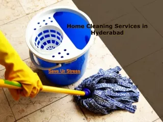 Home Cleaning Services in Hyderabad
