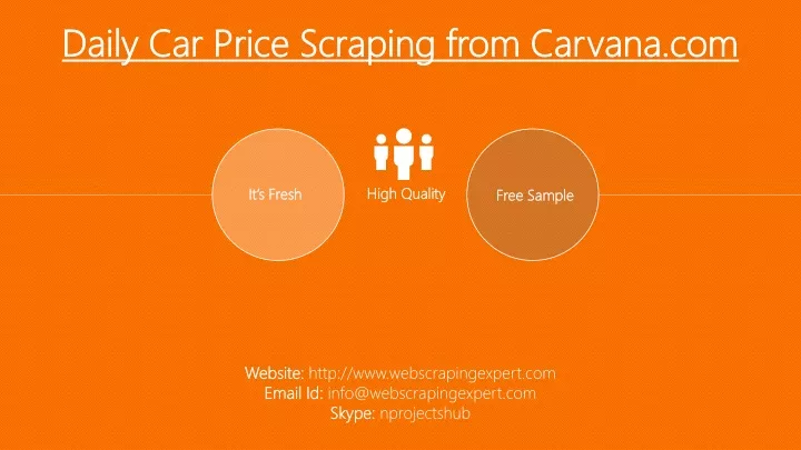 daily car price scraping from carvana com