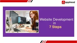 website development in 7 steps