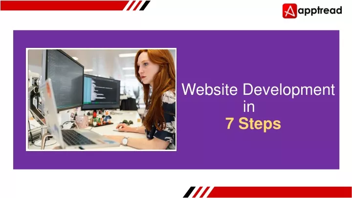 website development in 7 steps