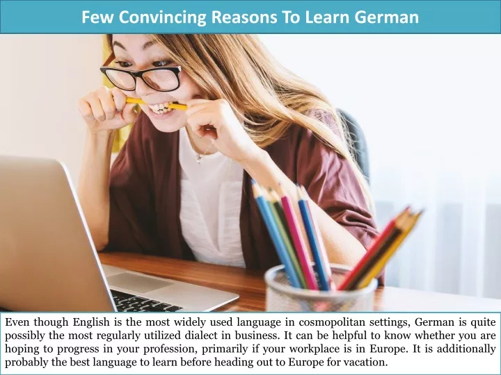 few convincing reasons to learn german