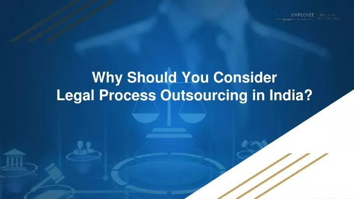 why should you consider legal process outsourcing