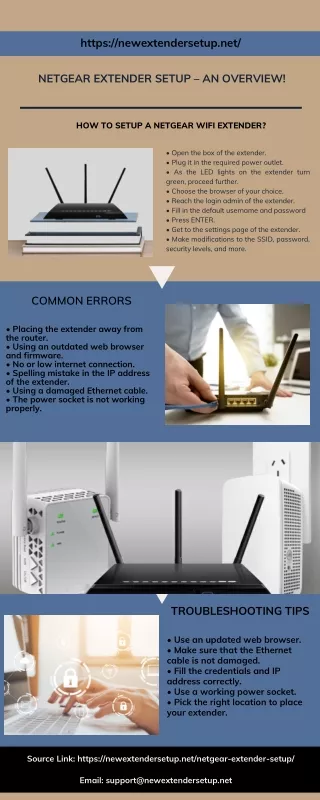 NETGEAR EXTENDER SETUP – AN OVERVIEW!