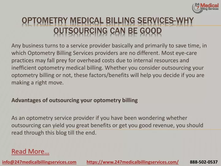 optometry medical billing services why outsourcing can be good