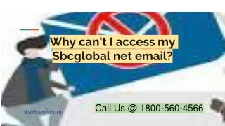 Why can't I access my Sbcglobal net email_
