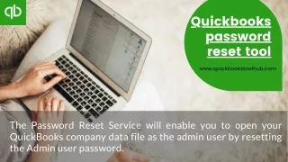 quickbooks password reset tool