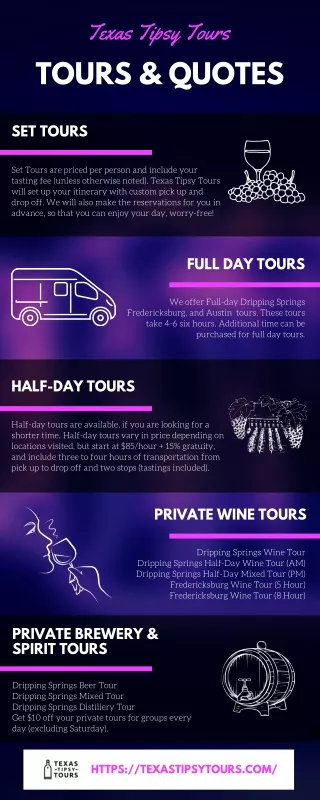 Texas Hill Country Wine Tour Packages