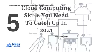 cloud c omputing skills you need to catch up in 2021