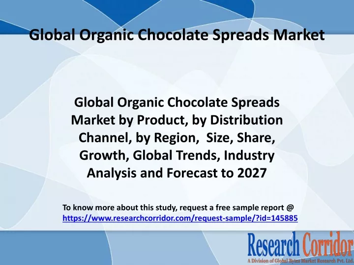 global organic chocolate spreads market