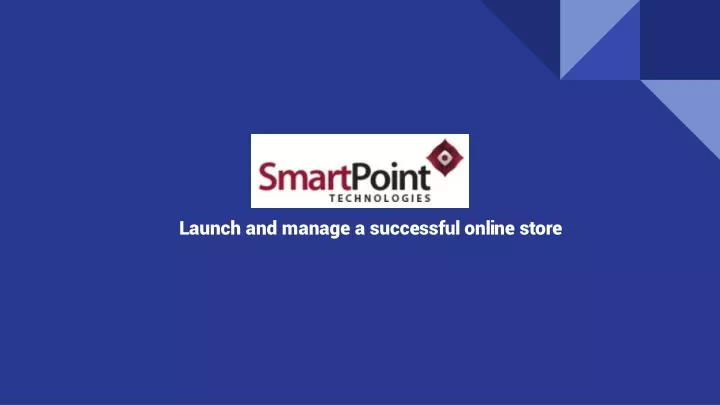 launch and manage a successful online store