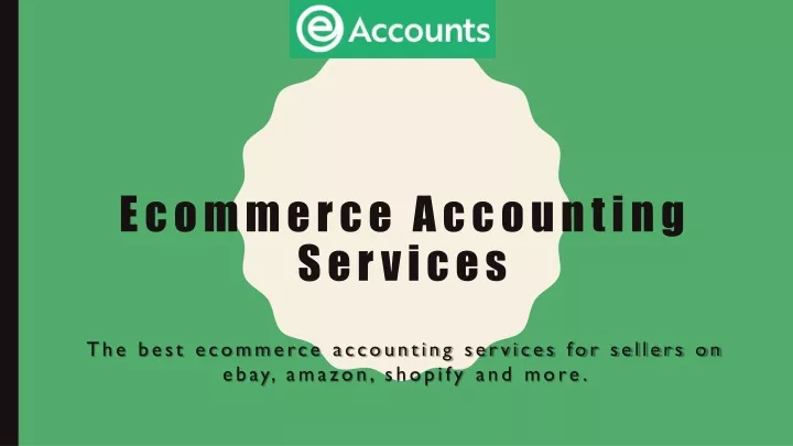 ecommerce accounting services