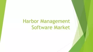 harbor management software market