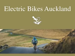Electric Bikes Auckland