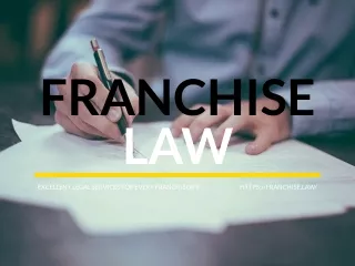 Jason Power - Franchise Law