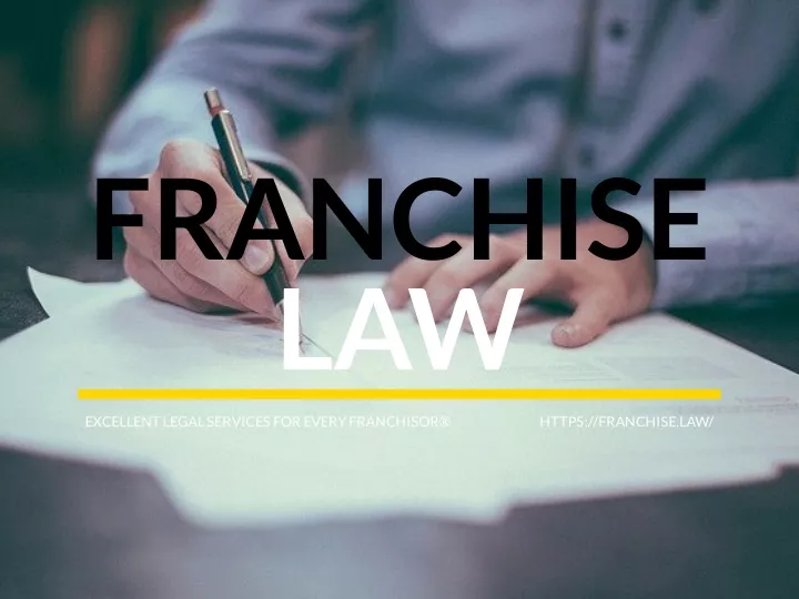 franchise law