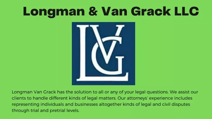 longman van grack llc