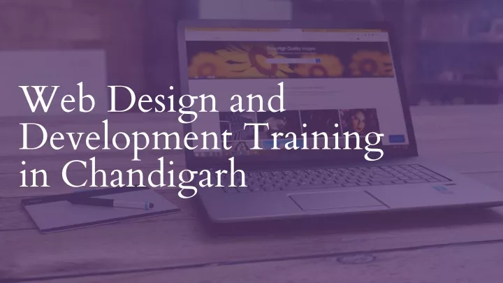 web design and development training in chandigarh