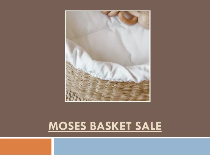 moses basket sale