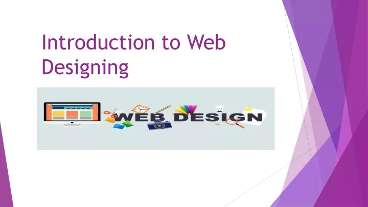 introduction to web designing