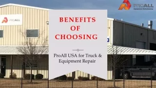 ProAll USA for Hydraulic Products & Heavy Equipment Repair