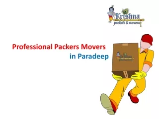 Professional Packers Movers in Paradeep