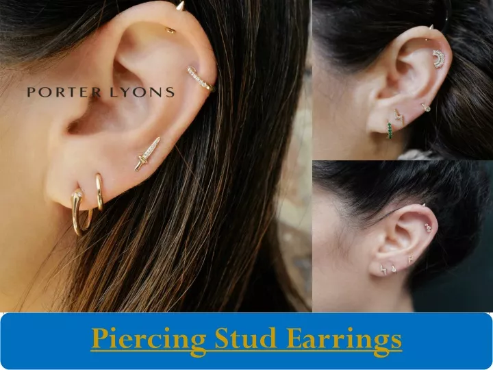 piercing stud earrings