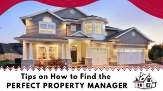 How to Find the Right Property Manager