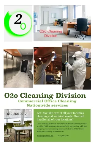 o2o cleaning division commercial office cleaning