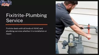 fixitrite plumbing service