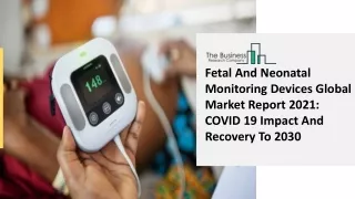 fetal and neonatal monitoring devices global