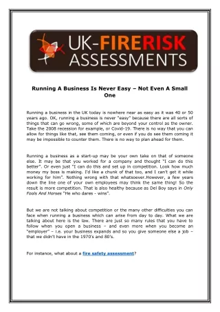 running a business is never easy not even a small