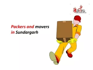 Packers and movers in Sundargarh