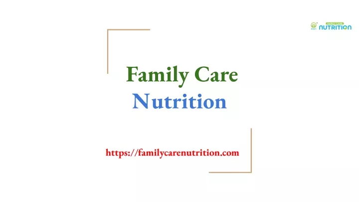 family care nutrition