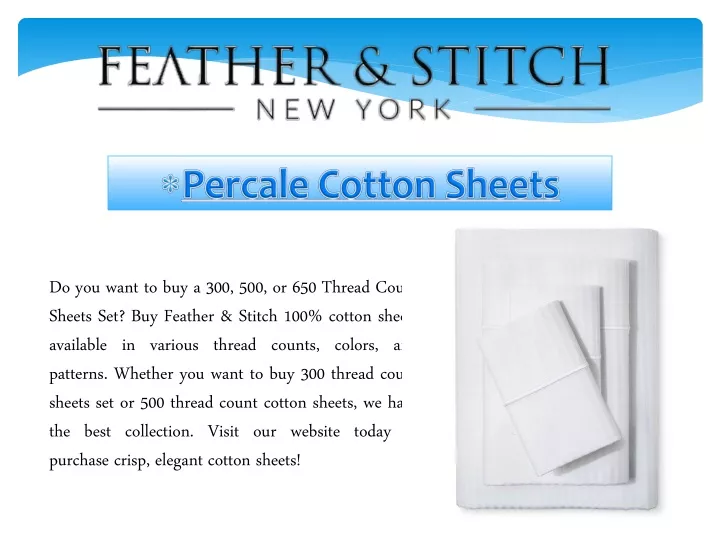 percale cotton sheets