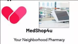 MedShop4u - A Shop Of Medicines For You!