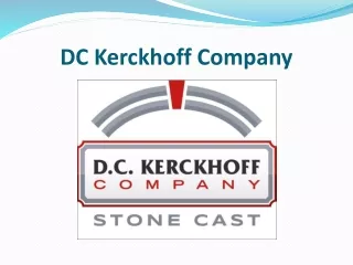 dc kerckhoff company