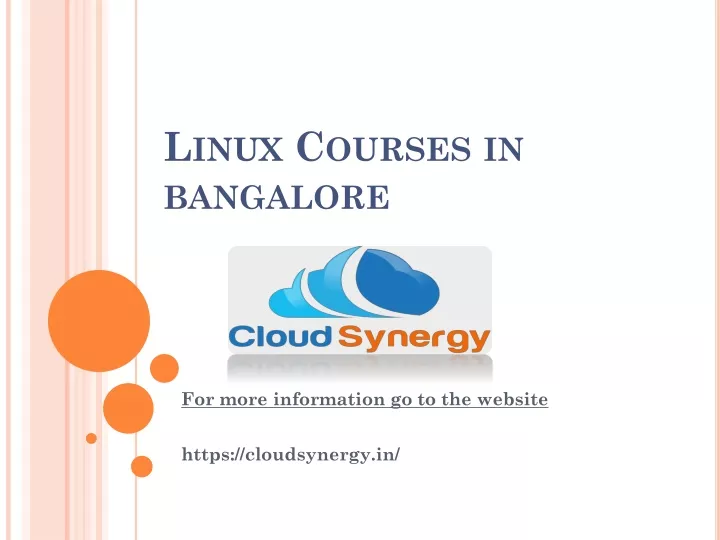 linux courses in bangalore