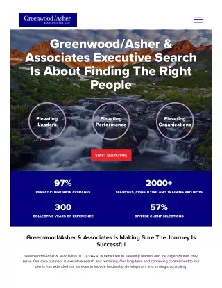 greenwood asher associates executive search