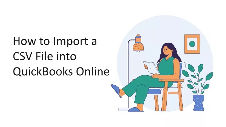 how to import a csv file into quickbooks online