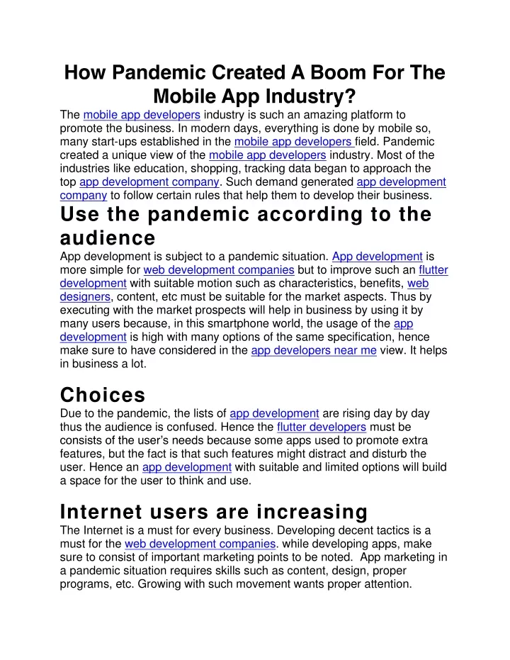 how pandemic created a boom for the mobile