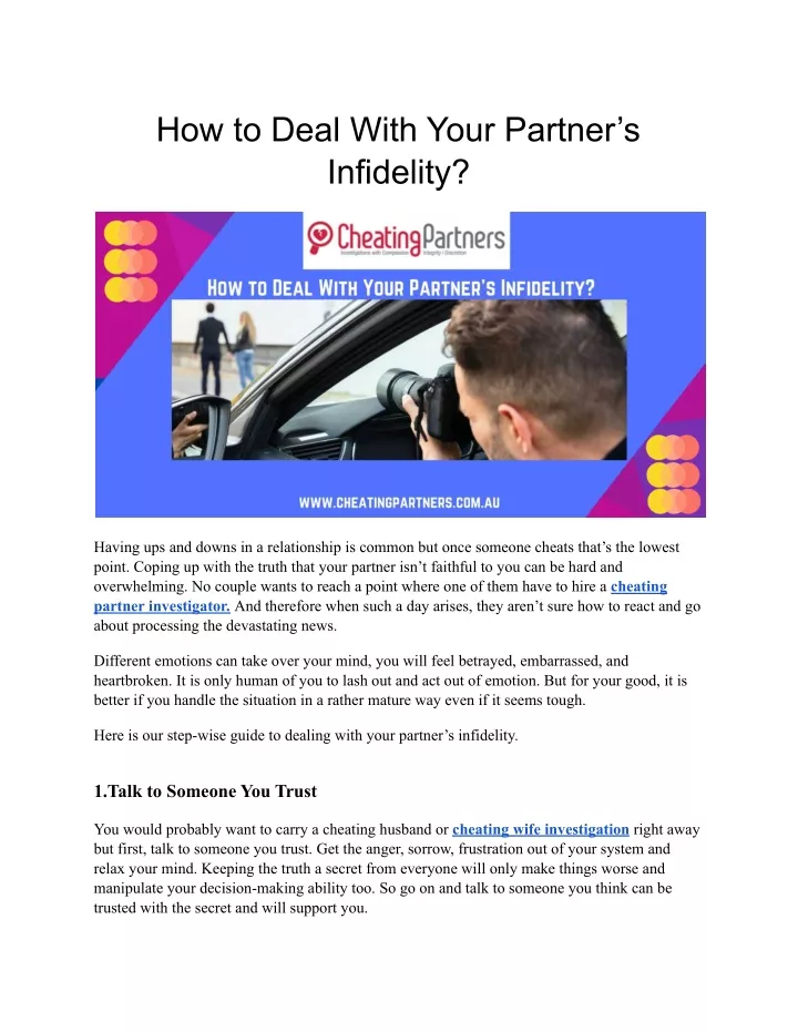 ppt-how-to-deal-with-your-partner-s-infidelity-powerpoint