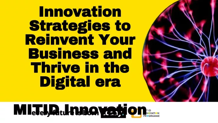 innovation strategies to reinvent your business