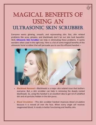 magical benefits magical benefits of using using