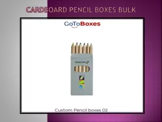 cardboard pencil boxes bulk