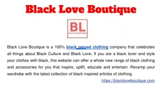 A Look at Different Black Culture Clothing Brands Trends