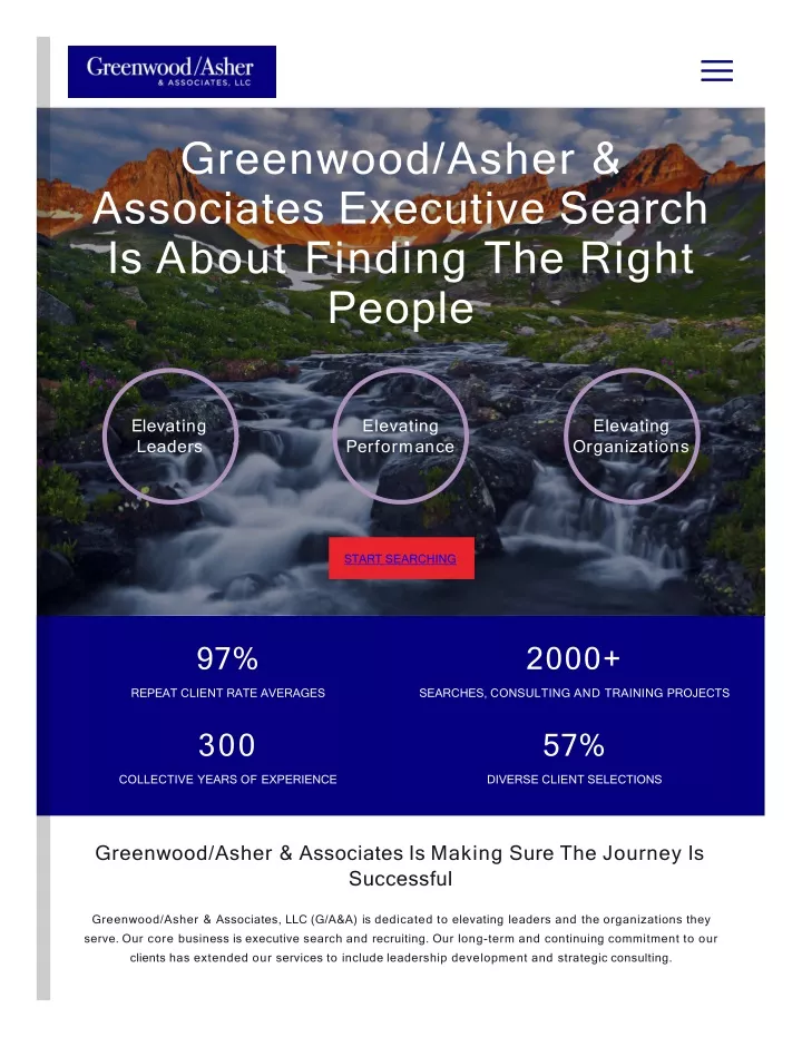 greenwood asher associates executive search is about finding the right people
